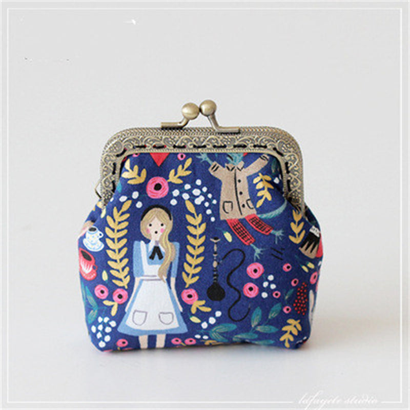 Slant Back Square Mouth School Bag Diy Material Package