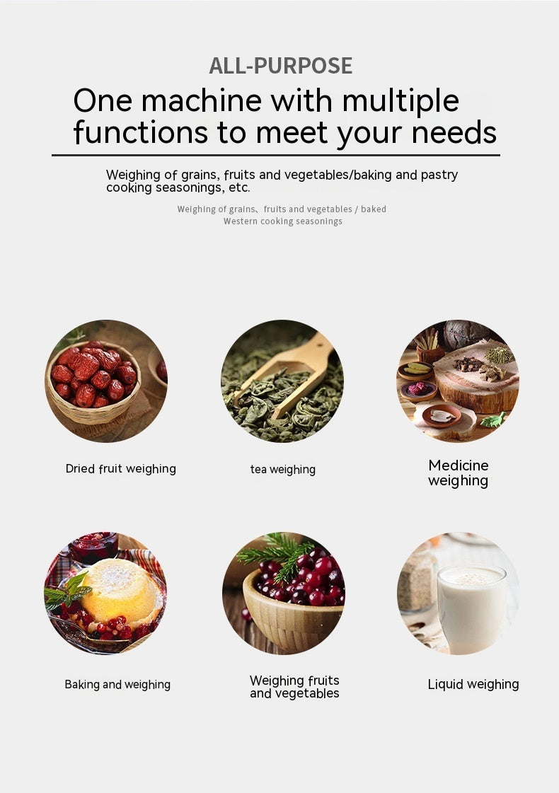 Multifunctional Electronic Waterproof Household Charging Kitchen Baking Scale
