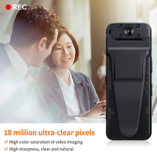 Z7 Back Clip Camera HD 1080P Video Infrared Night Vision Motion Detection Outdoor Motion Collar Camera