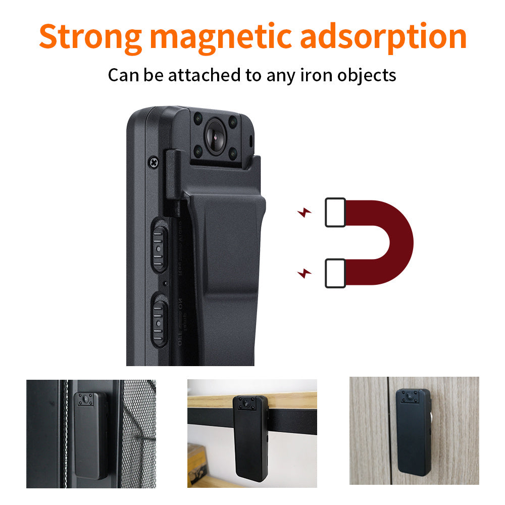 Z7 Back Clip Camera HD 1080P Video Infrared Night Vision Motion Detection Outdoor Motion Collar Camera