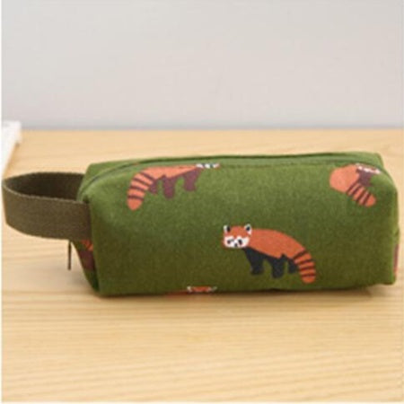 Canvas large-capacity stationery bag