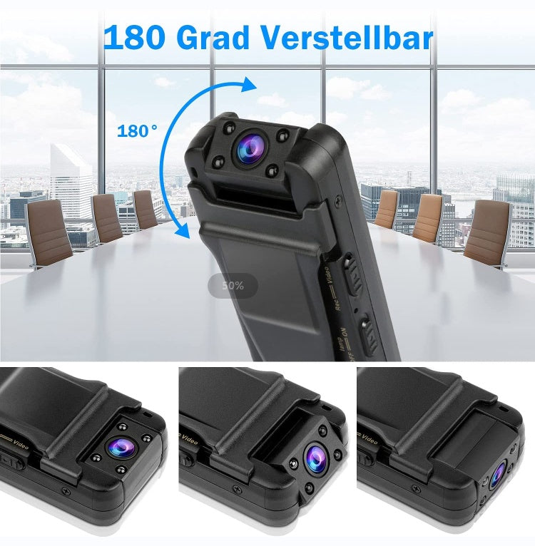 Z7 Back Clip Camera HD 1080P Video Infrared Night Vision Motion Detection Outdoor Motion Collar Camera