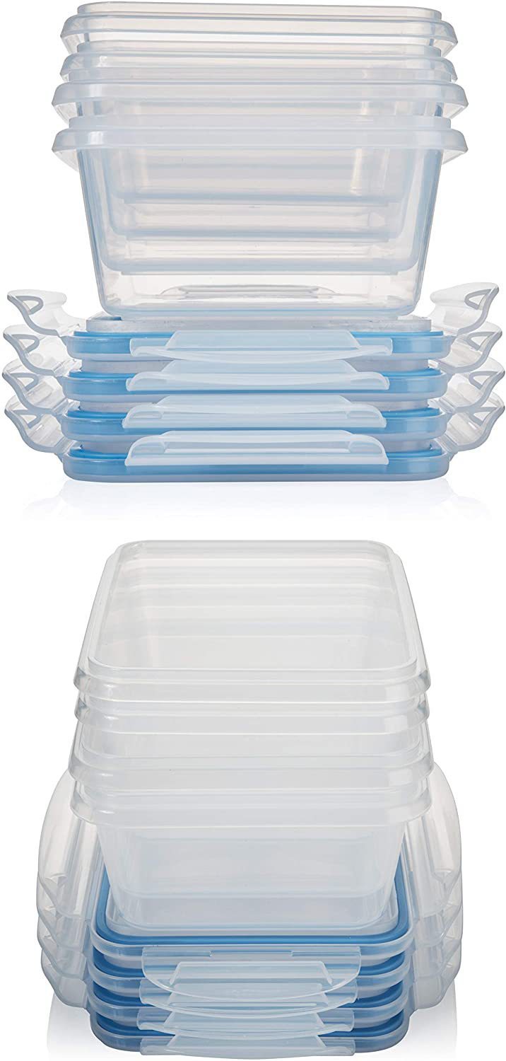 12-piece Kitchen Cereals Storage Box Refrigerator Storage Preservation