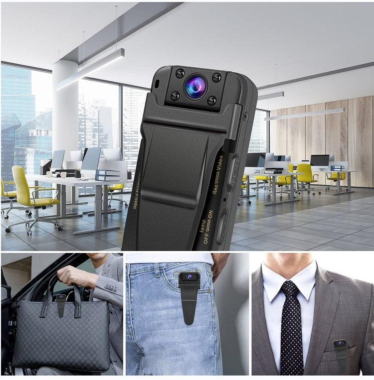 Z7 Back Clip Camera HD 1080P Video Infrared Night Vision Motion Detection Outdoor Motion Collar Camera